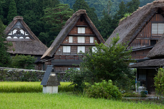 世界遺産・岐阜県白川郷の写真