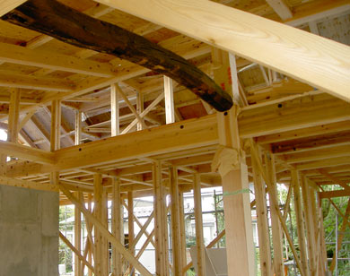 平均的な木造住宅では約14トンのCO2を固定し続ける